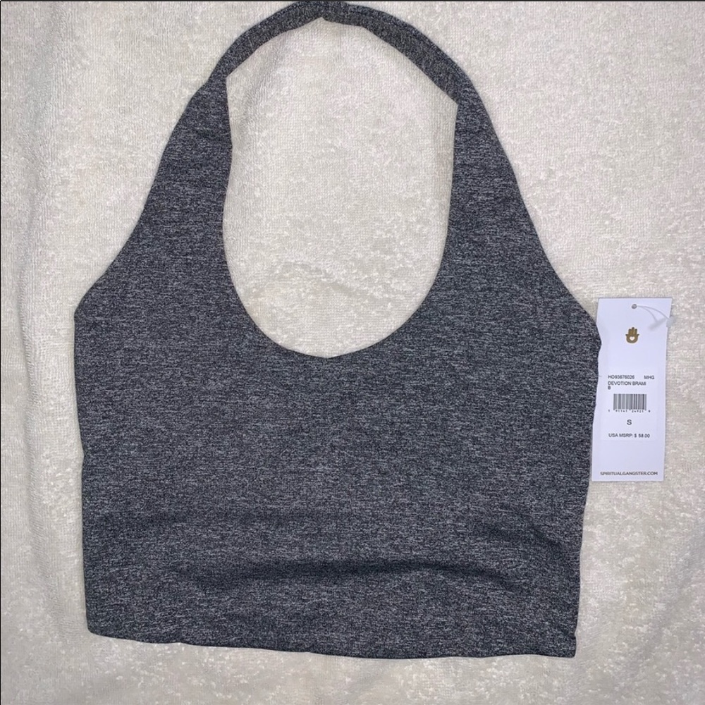 NWOT Spiritual gangster halter top/bra